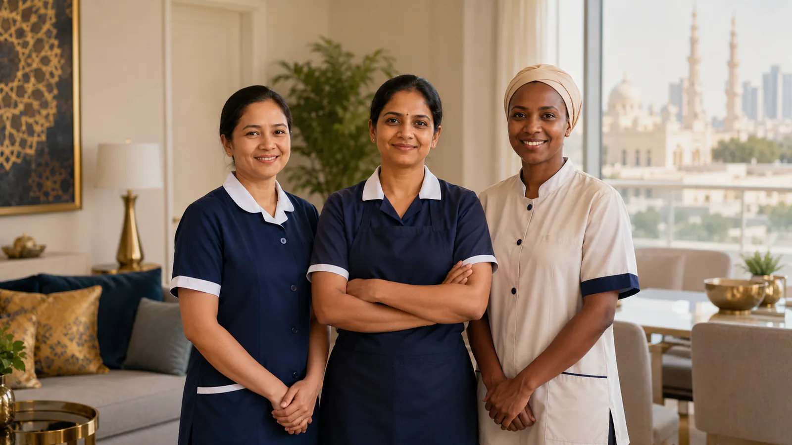 Live in maid salary Ajman by nationality guide